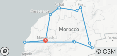  Marokko Erlebnisreise - 11 Destinationen 