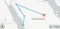  Saudi-Arabien zum Kennenlernen privat - 5 Destinationen 