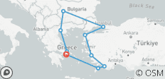  Greece &amp; Turkey: Temples &amp; Tides - 10 destinations 