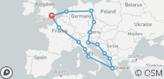  Central &amp; Southeast Europe: A Cultural Circuit - 15 destinations 