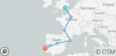 De Londres à Lisbonne : Merveilles de l\'Ouest - 6 destinations 
