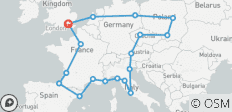  Grandes entreprises européennes - 18 destinations 