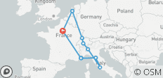  Europe centrale et occidentale : Principales villes et autres - 11 destinations 