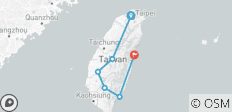  10 jours - Circuit panoramique de Taïwan en petit groupe (max. 16) |Taïwan Chine Package Adventure - 6 destinations 