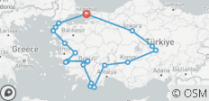  15 Days Wonders of Deep Turkey - 19 destinations 