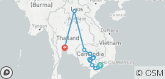  Journey along the Mekong 2027-2028|2025-2026|2026-2027 - 16 Days - 15 destinations 