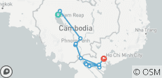  L\'enchantement du Mékong et de Siem Reap 2026-2027 - 15 destinations 