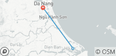  Excursion d\'une journée à Hoi An : Jungle de cocotiers, ville ancienne, lâcher de lanternes et dîner à menu fixe - 3 destinations 
