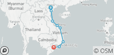  Le Vietnam en 8 jours avec le train de luxe SJourney - 8 destinations 