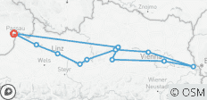  Crucero en bicicleta de Passau a Viena y vuelta - 14 destinos 