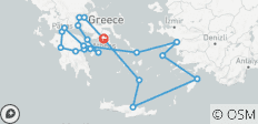  Compleet Griekenland &amp; de prachtige Egeïsche Zee – uitgebreid - 20 bestemmingen 