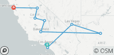  Sueños del oeste - Fin en San Francisco (including Long Beach) - 10 destinos 