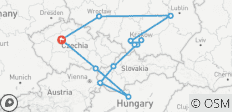  República Checa, Budapest y corazón de Polonia, con final en Praga - 12 destinos 