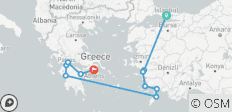  Pasión Greco-Turca, Rodas y Peloponeso Fin Atenas (11 destinations) - 11 destinos 