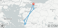  Istanbul &amp; Efeze (inclusief Selcuk) - 6 bestemmingen 