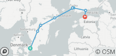  Juwelen van Scandinavië Einde Tallinn (8 bestemmingen) - 8 bestemmingen 