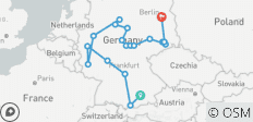  From Bavaria to Berlin (19 destinations) - 19 destinations 