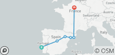  De Lisboa a París - 7 destinos 