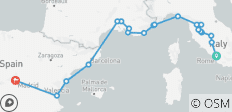  Roma, Toscana, costa Azul, Provenza y España (20 destinations) - 20 destinos 
