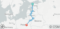  Impresionantes Bálticos Finales Varsovia - 12 destinos 