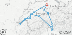  Swiss Capitals (13 destinations) - 13 destinations 