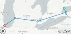  Toronto, Niagara and Chicago - 6 destinations 