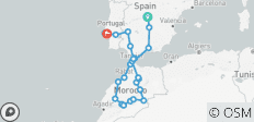  Madrid, Andalusien, Marokko und Lissabon (27 Destinationen) - 27 Destinationen 