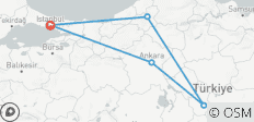  Turkish Colours (5 destinations) - 5 destinations 