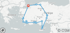  Turkish Panorama (19 destinations) - 19 destinations 