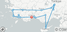  Turkish Ring (19 destinations) - 19 destinations 