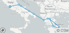  Rome, Puglia and Meteoras - 14 destinations 