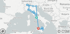  Tutta Italia and Sicily with Aeolian Islands - 25 destinations 