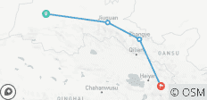  Viaje de 7 días por la Espléndida Ruta de la Seda en grupo reducido (máx. 20)|Paquete de Aventura por el Noroeste de China） - 4 destinos 