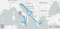  Ultimate Gems of the Greek Islands, Adriatic &amp; Amalfi Coast - 30 destinations 