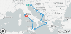  Voyage inaugural : Adriatic &amp; Italian Icons Loyalty Departure - 15 destinations 