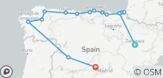  Norte de España y Galicia 7 Días - 16 destinos 