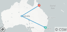  Sydney, Uluru et Cairns en vedette - 7 destinations 