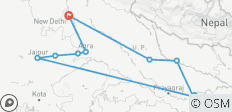  Introduction à l\'Inde du Nord avec Ayodhya et Varanasi - 16 destinations 