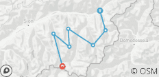 Alpenpassenroute: Binntal - Grimentz (10 dagen) - 7 bestemmingen 