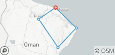  Les hauts lieux d\'Oman - 5 destinations 