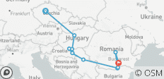  Balkan Avontuur met Praag en Transsylvanië Praag → Boekarest (2027) - 10 bestemmingen 