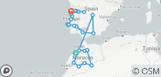  Marokko, Spanien und Douro Entdeckung Casablanca → Porto 2027) - 35 destinations 
