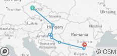  Balkan Avontuur met Praag Praag → Boekarest (2027) - 9 bestemmingen 