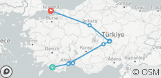  Reis door Turkije - 10 dagen - 13 bestemmingen 