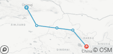  10 Tage Klassische Seidenstraßen-Kleingruppenreise Max 20)| Nordwest-China-Paket Abenteuer - 5 Destinationen 