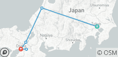  Odyssée culturelle de 14 jours : Tokyo, Kanazawa, Kyoto et Osaka - 6 destinations 