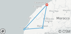  3-Days Private Tour To Marrakech &amp; Essaouira From Casablanca - 4 destinations 