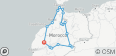  9 Day Morocco itinerary From Marrakesh - 17 destinations 