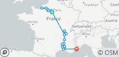 Discover the rivers of France with Paris and Nice
