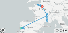 Rencontre France-Portugal 2027 – 31 jours (de Porto à Paris)